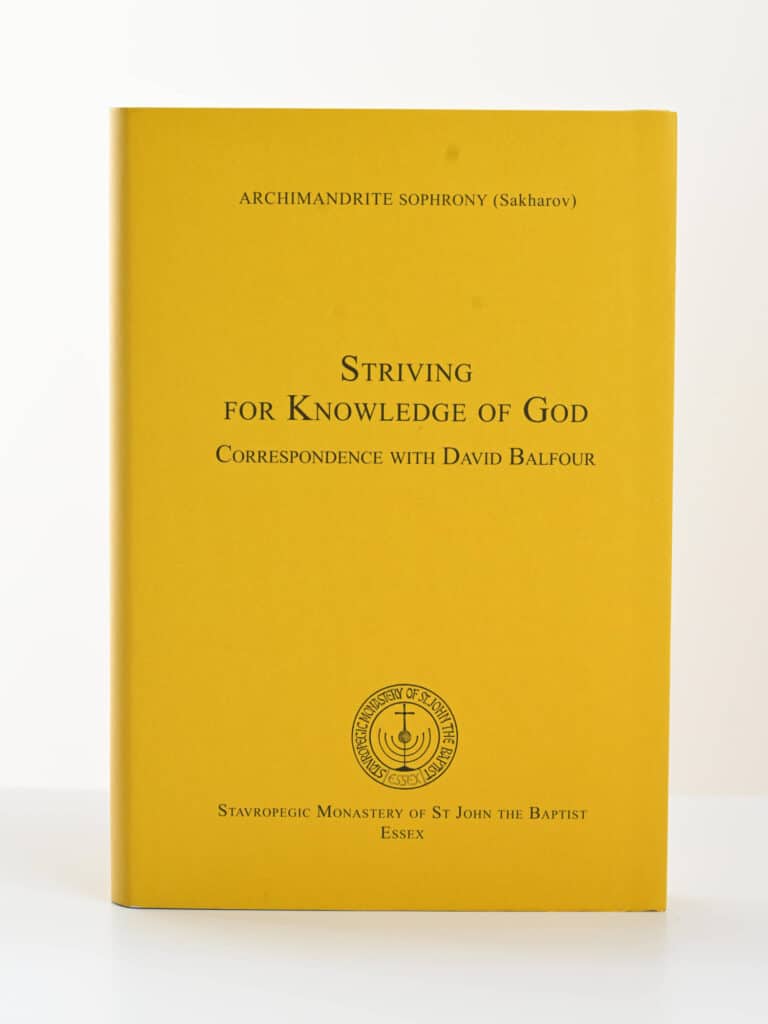 Striving for Knowledge of God