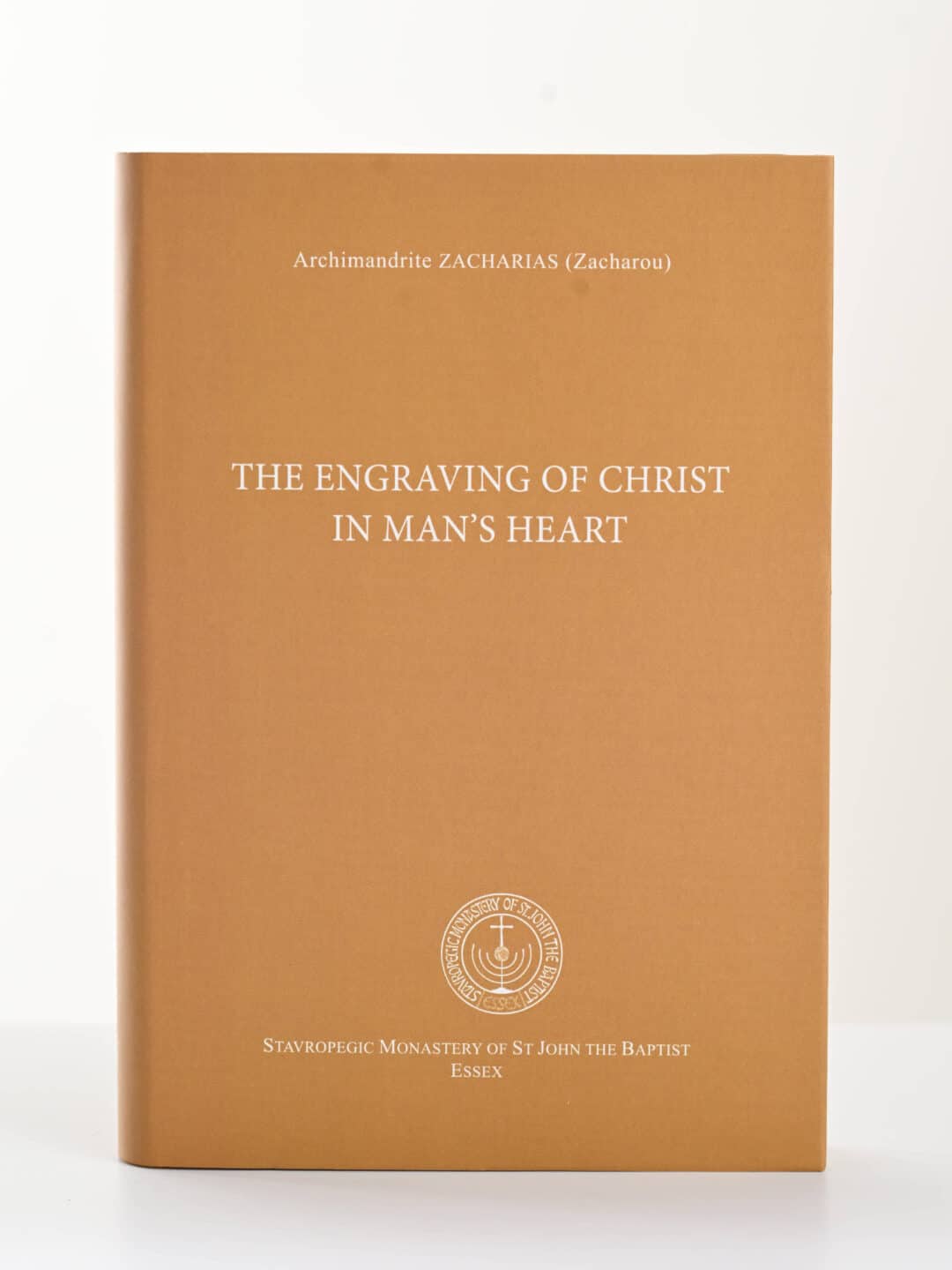 Book cover: The Engraving of Christ in Man's Heart by Archimandrite Zacharias