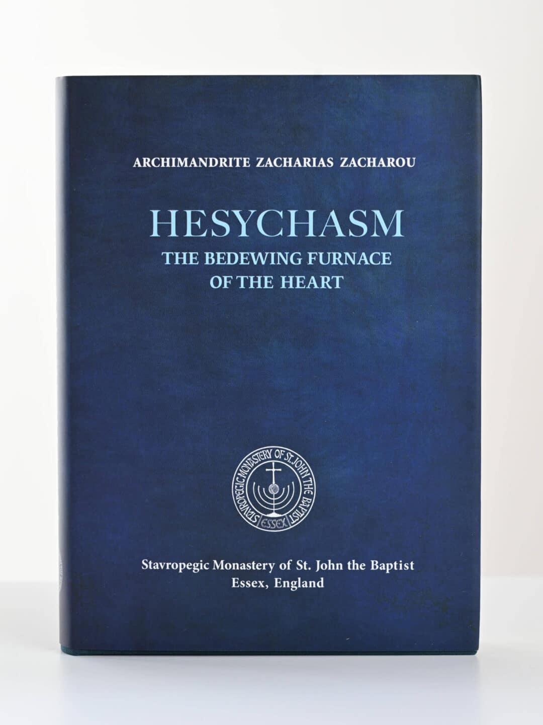 Book cover: Hesychasm, The Bedewing Furnace of the Heart by Archimandrite Zacharias Zacharou