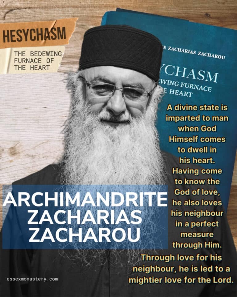 Archimandrite Zacharias Zacharou on Hesychasm, the Bedewing Furnace of the Heart