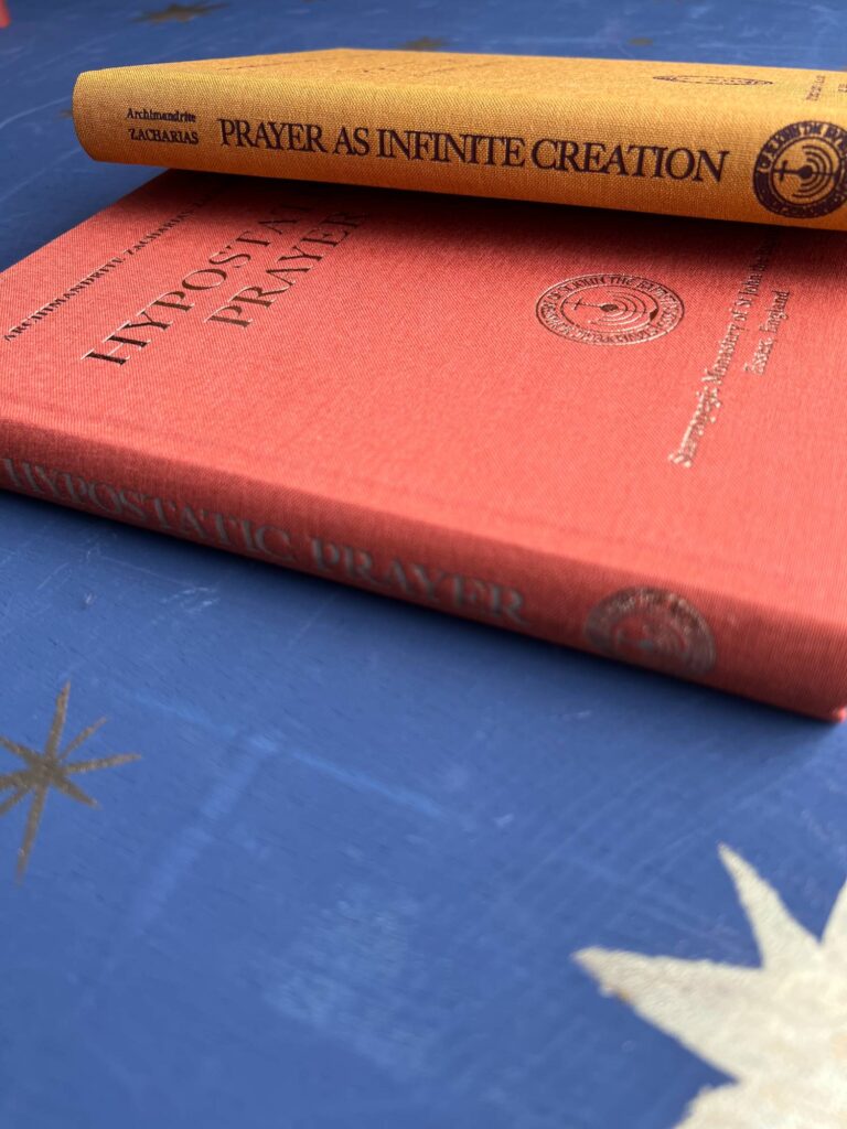 Two books on prayer: "Prayer as Infinite Creation" and "Hypostatic Prayer.